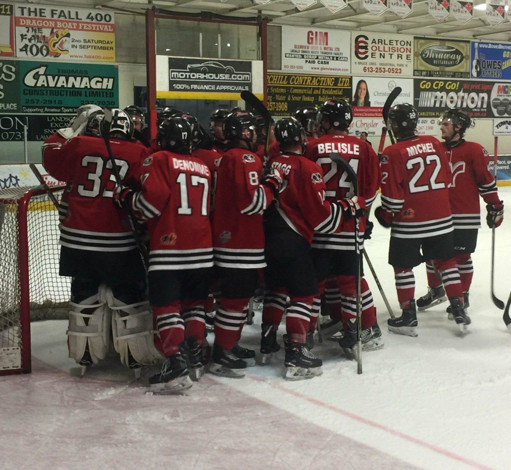 The Raiders Defeat The Canadians 2-1 