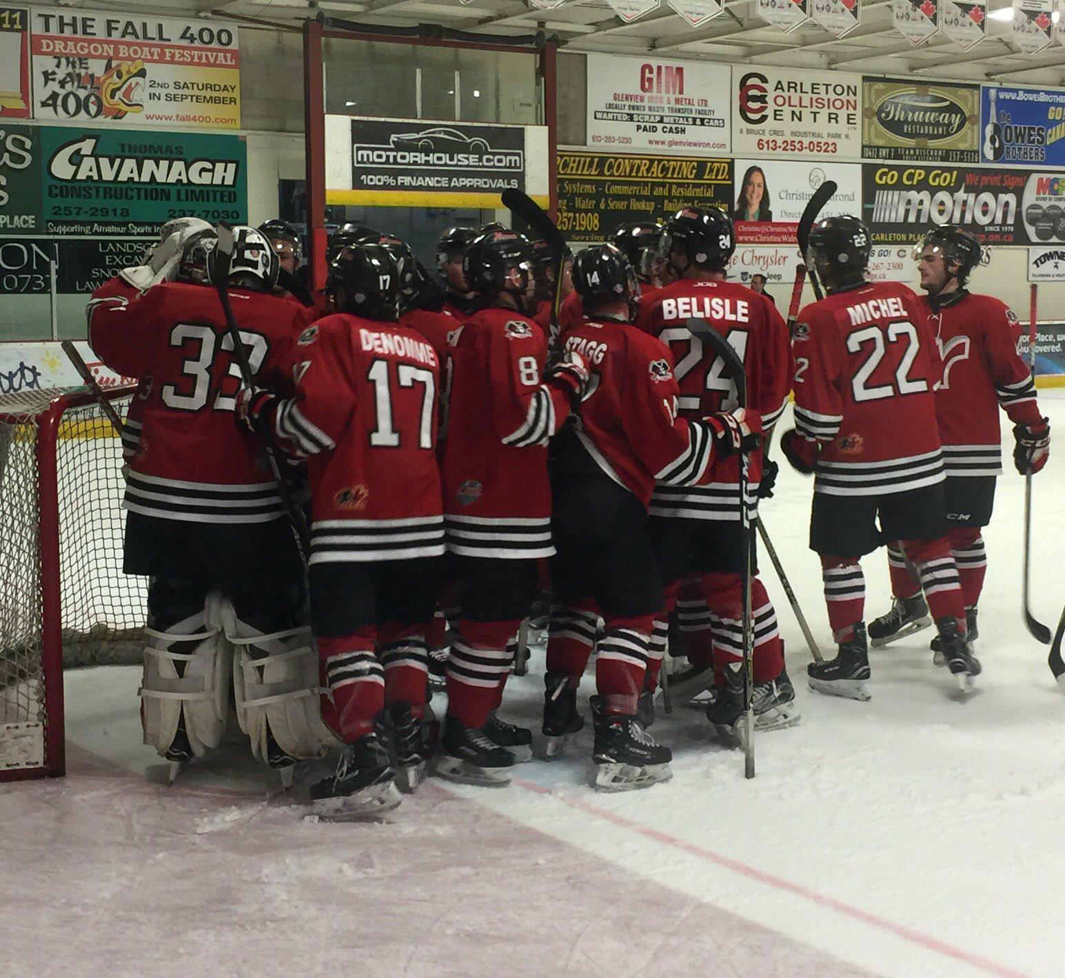 The Raiders defeat the Canadians 2-1 | Nepean Raiders